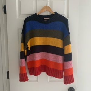 Urban Outfitters Rainbow Stripe Sweater M